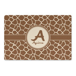 Giraffe Print Large Rectangle Car Magnet (Personalized)