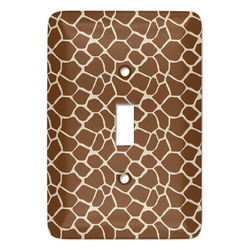 Giraffe Print Light Switch Cover (Single Toggle)
