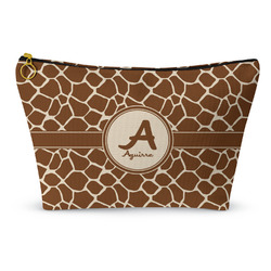 Giraffe Print Makeup Bag - Small - 8.5"x4.5" (Personalized)