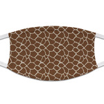 Giraffe Print Cloth Face Mask (T-Shirt Fabric)