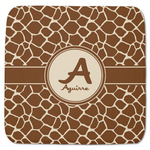 Giraffe Print Memory Foam Bath Mat - 48"x48" (Personalized)