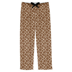 Giraffe Print Mens Pajama Pants - XL