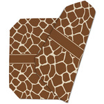 Giraffe Print Dining Table Mat - Octagon (Double-Sided) w/ Name and Initial