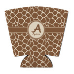 Giraffe Print Party Cup Sleeve - with Bottom (Personalized)