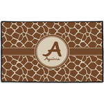 Giraffe Print Door Mat - 60"x36" (Personalized)