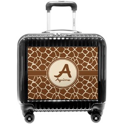 Giraffe Print Pilot / Flight Suitcase (Personalized)
