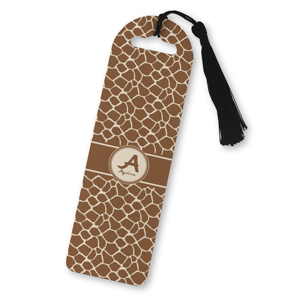 Custom Giraffe Print Plastic Bookmark (Personalized)