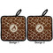 Giraffe Print Pot Holders - Set of 2 APPROVAL