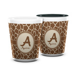 Giraffe Print Ceramic Shot Glass - 1.5 oz (Personalized)