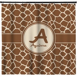 Giraffe Print Shower Curtain - Custom Size (Personalized)