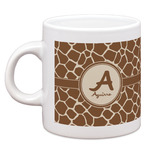 Giraffe Print Espresso Cup (Personalized)