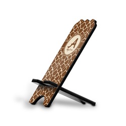 Giraffe Print Stylized Cell Phone Stand - Large (Personalized)