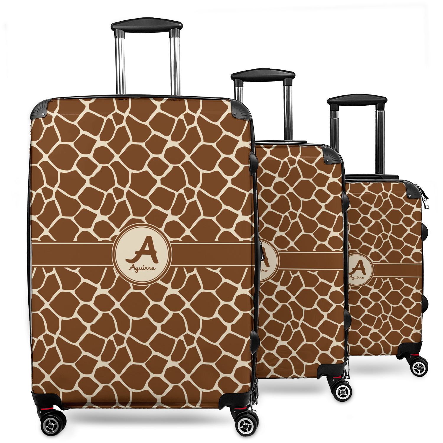 printed luggage sets