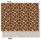 Giraffe Print Tissue Paper - Heavyweight - Medium - Front & Back