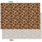 Giraffe Print Tissue Paper - Heavyweight - XL - Front & Back