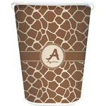 Giraffe Print Waste Basket (Personalized)