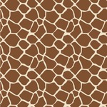 Giraffe Print Wallpaper & Surface Covering (Water Activated 24"x 24" Sample)