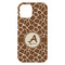 Giraffe Print iPhone 15 Pro Max Case - Back
