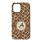 Giraffe Print iPhone 15 Pro Tough Case - Back