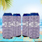 Greek Key 16oz Can Sleeve - Set of 4 - LIFESTYLE