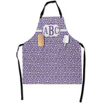 Greek Key Apron With Pockets w/ Monogram