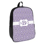 Greek Key Kids Backpack (Personalized)