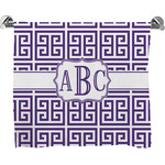 Greek Key Bath Towel (Personalized)