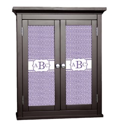 Greek Key Cabinet Decal - Large (Personalized)