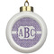 Greek Key Ceramic Ball Ornaments Parent