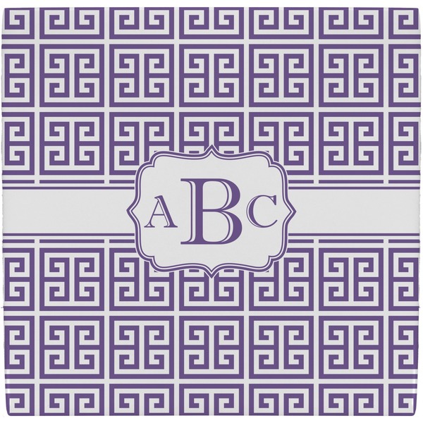 Custom Greek Key Ceramic Tile Hot Pad (Personalized)