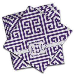 Greek Key Cloth Napkins (Set of 4) (Personalized)