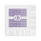 Greek Key Coined Cocktail Napkins (Personalized)