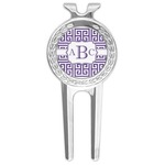 Greek Key Golf Divot Tool & Ball Marker (Personalized)