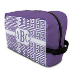 Greek Key Toiletry Bag / Dopp Kit (Personalized)