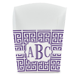 Greek Key French Fry Favor Boxes (Personalized)