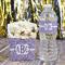 Greek Key French Fry Favor Box - w/ Water Bottle