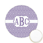 Greek Key Printed Cookie Topper - 2.15" (Personalized)