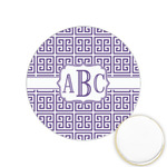 Greek Key Printed Cookie Topper - 1.25" (Personalized)