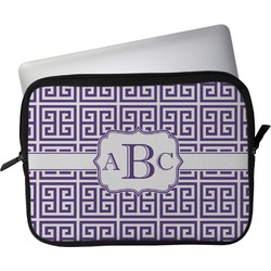 Greek Key Laptop Sleeve / Case (Personalized)