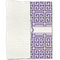 Greek Key Linen Placemat - Folded Half