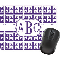 Greek Key Rectangular Mouse Pad (Personalized)