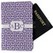 Greek Key Passport Holder - Main