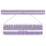 Greek Key Plastic Ruler - 12" (Personalized)