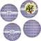 Greek Key Set of Lunch / Dinner Plates