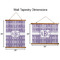 Greek Key Wall Hanging Tapestries - Parent/Sizing