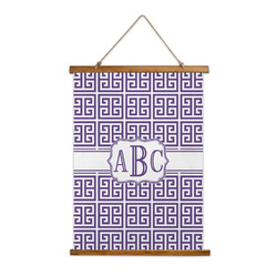 Greek Key Wall Hanging Tapestry (Personalized)