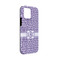 Greek Key iPhone 13 Mini Tough Case - Angle