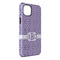 Greek Key iPhone 14 Pro Max Tough Case - Angle