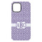 Greek Key iPhone 15 Plus Tough Case - Back