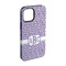 Greek Key iPhone 15 Pro Tough Case - Angle